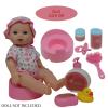 The New York Doll Collection Baby Doll Feeding & Caring Accessory Set in Zippered Carrying Case view 3