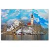 Slovenia Jigsaw Puzzle 1000 Piece Bled Island Slovenia Puzzle Game Artwork Travel Souvenir Wooden view 1