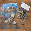 Slovenia Jigsaw Puzzle 1000 Piece Bled Island Slovenia Puzzle Game Artwork Travel Souvenir Wooden view 3