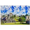 Mexico Jigsaw Puzzle 1000 Piece Mexico Tulum Mayan Ruins Cancun Puzzle Game Artwork Travel Souvenir Wooden view 1