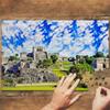 Mexico Jigsaw Puzzle 1000 Piece Mexico Tulum Mayan Ruins Cancun Puzzle Game Artwork Travel Souvenir Wooden view 2