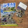 Mexico Jigsaw Puzzle 1000 Piece Mexico Tulum Mayan Ruins Cancun Puzzle Game Artwork Travel Souvenir Wooden view 3