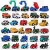 36 Pieces Pull Back Cars and Trucks Toy Set  Mini Pocket Vehicles, Fighter Jets, Construction, Race Cars & Military Toys  Bulk Party Favors, Stocking Stuffers (Assorted) view 1