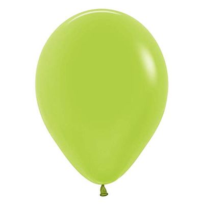 LOONBALLOON 1980s Balloons, 11 inch NEON GREEN