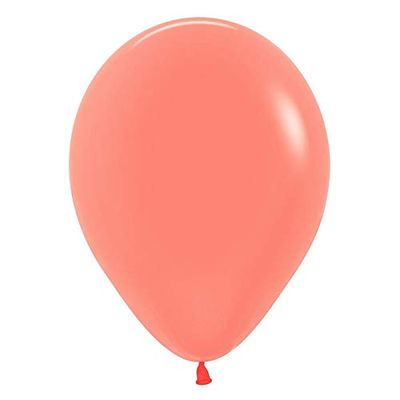 LOONBALLOON 1980s Balloons, 11 inch NEON ORANGE