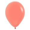 LOONBALLOON 1980s Balloons, 11 inch NEON ORANGE view 1