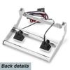 MOHERO Metal Front Bumper with 2 LED Lights for 1/10 TRX4 Bronco RC Crawler Car Accessories view 4