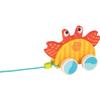 Goki Pulling Animal: Crab 17x8.5x12cm, Wood, 1+ view 1