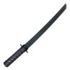 E-BOGU Polypropylene Practice Katana Mokume Style (24.5") with Black Saya Scabbard view 2