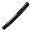 E-BOGU Polypropylene Practice Katana Mokume Style (24.5") with Black Saya Scabbard view 3