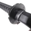 E-BOGU Polypropylene Practice Katana Mokume Style (24.5") with Black Saya Scabbard view 4
