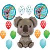 13pc new party BALLOONS baby KOALA BEAR birthday AUSTRALIA new zealand jungle animal safari FAVORS decor eucalyptus view 1