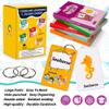 130 Flash Cards for Toddlers, ABC Alphabet, Numbers, Colors & Shapes, First Words, Animals Preschool Flashcards with Rings for Kindergarten Homeschool Supplies Educational Learning Toy Kids view 3
