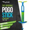 Flybar Master Pogo Stick for Kids Ages 9+, 80160 lbs  Easy Grip Handles  Active Exercise Toy for Tweens & Teens  Outdoor Toy with Non-Slip Foot Pegs for Boys and Girls  No Assembly Needed view 2