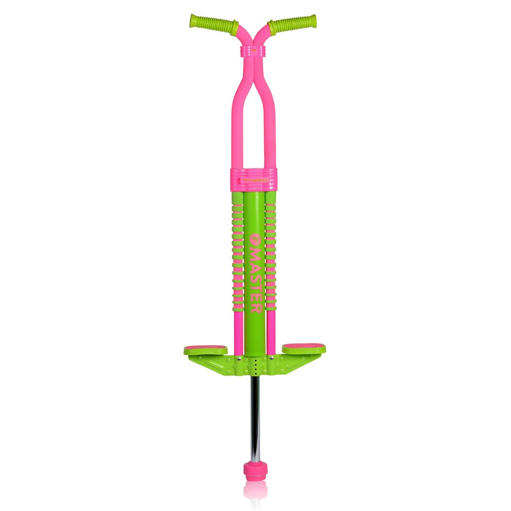 Flybar Master Pogo Stick for Kids Ages 9+, 80160 lbs Easy Grip Handles Active Exercise Toy for Tweens & Teens Outdoor Toy with Non-Slip Foot Pegs for Boys and Girls No Assembly Needed