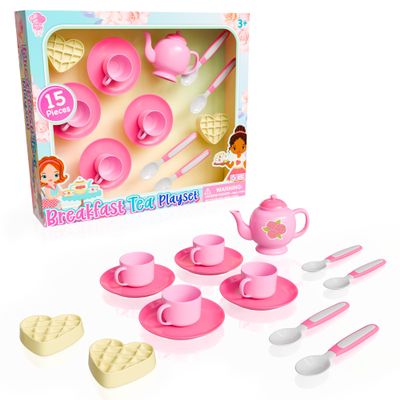 the toy association Breakfast Tea playset Gourmet Play 15 Pieces