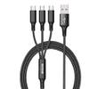 3-Port Charging Cable for DJI Pocket 2 - Drone Valley Gear view 1