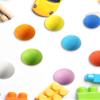 Pllieay 24pcs 8 Colors Soft Foam Balls, Lightweight Mini Indoor Toys Play Balls for Safe Fun, Birthday Party for Boys and Girls view 3