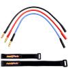 Hobbypark 4mm Banana Plugs Connector Extension Cable Wire for RC Brushless Motor ESC (3-Pack) view 1