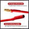 Hobbypark 4mm Banana Plugs Connector Extension Cable Wire for RC Brushless Motor ESC (3-Pack) view 2