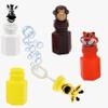 Animal Safari Zoo Bubbles, Includes Bubble Wand - Pack of 12 Hexagon Jungle Bubble Bottles Party Favors, 3" Bottle Themed Birthday Party Favors, Goody Bag Toys for Kids view 4
