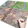 Towns and Taverns Books of Battle Mats by Loke | Modular Fantasy RPG Map Book Set with Lay-Flat Wipe-Clean Pages | Dual Slipcase for DND Pathfinder and Tabletop RPGs | Reusable Surfaces view 4