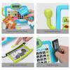 FS Pretend Play Cash Register Toys with Scanner, Calculator, Large Drawer, Microphone, Play Food, Supermarket Cashier Register Toy, Pre-School Gift for Kids, Toddlers, Boys & Girls, Ages 3 4 5 6 7 8 view 3