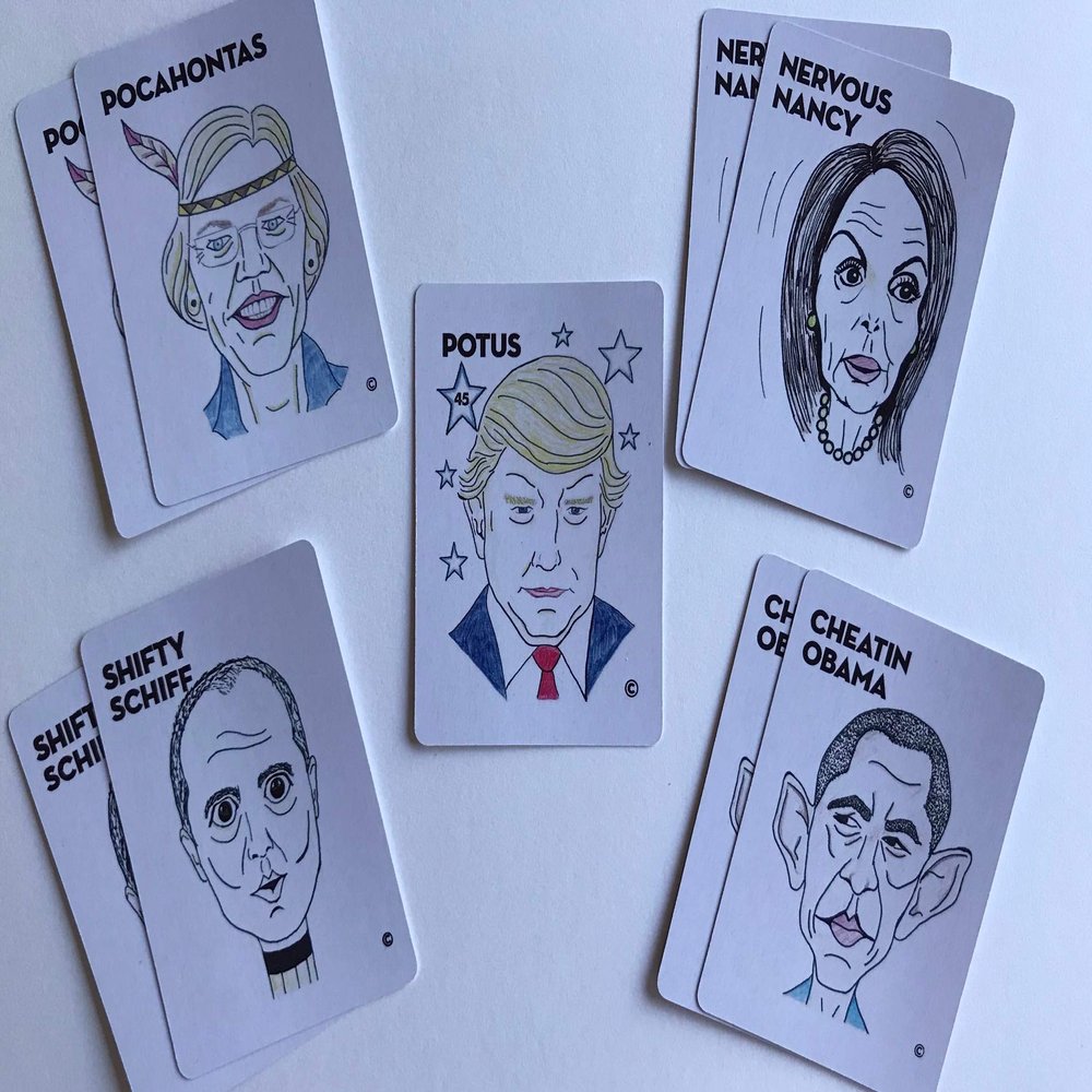 Anderi Enterprises LLC Trump Cards, Swap The Swamp