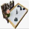 Artcome Japanese Zen Sand Garden for Desk with Rake, Stand, Rocks and Mini Furnishing Articles - Office Table Accessories, Mini Zen Sand Garden Kit - Meditation Gifts view 3