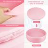 TRENDBOX Extra Large Soft Foam Ball Pit 51.2" x 11.8" (NO Balls) in Large Sponge Round Ball Pool Indoor Round Children Toddler Playpen - Light Pink view 3