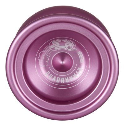 Duncan Toys Roadrunner Yo-Yo, Unresponsive Expert Level Yo-Yo, Concave Bearing and Aluminum Body, Pink