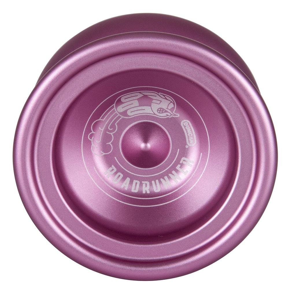 Duncan Toys Roadrunner Yo-Yo, Unresponsive Expert Level Yo-Yo, Concave Bearing and Aluminum Body, Pink