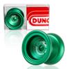 Duncan Toys Roadrunner Yo-Yo, Unresponsive Expert Level Yo-Yo, Concave Bearing and Aluminum Body, Green view 1