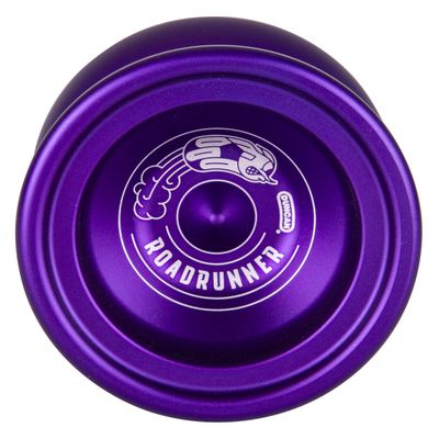 Duncan Toys Roadrunner Yo-Yo, Unresponsive Expert Level Yo-Yo, Concave Bearing and Aluminum Body, Purple