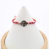 Tree of Life Red Bead Adjustable Bracelet view 2