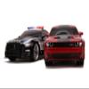 Jada Toys Hyperchargers 1:16 2020 Ford Mustang Shelby GT500 & 2019 Dodge Challenger SRT Remote Control Car, Toys for Kids and Adults view 4