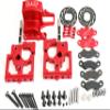 Center Diff Bracket Differential Mount & Adjustable Calipers for Losi Dbxl Losi Desert Buggy XL 1/5 Gas Rc Car Part (Red) view 1
