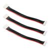 E-outstanding 3PCS 15cm JST-XH 6S LiPo Balance Extension Leads 22AWG Silicone Charging Wire view 1