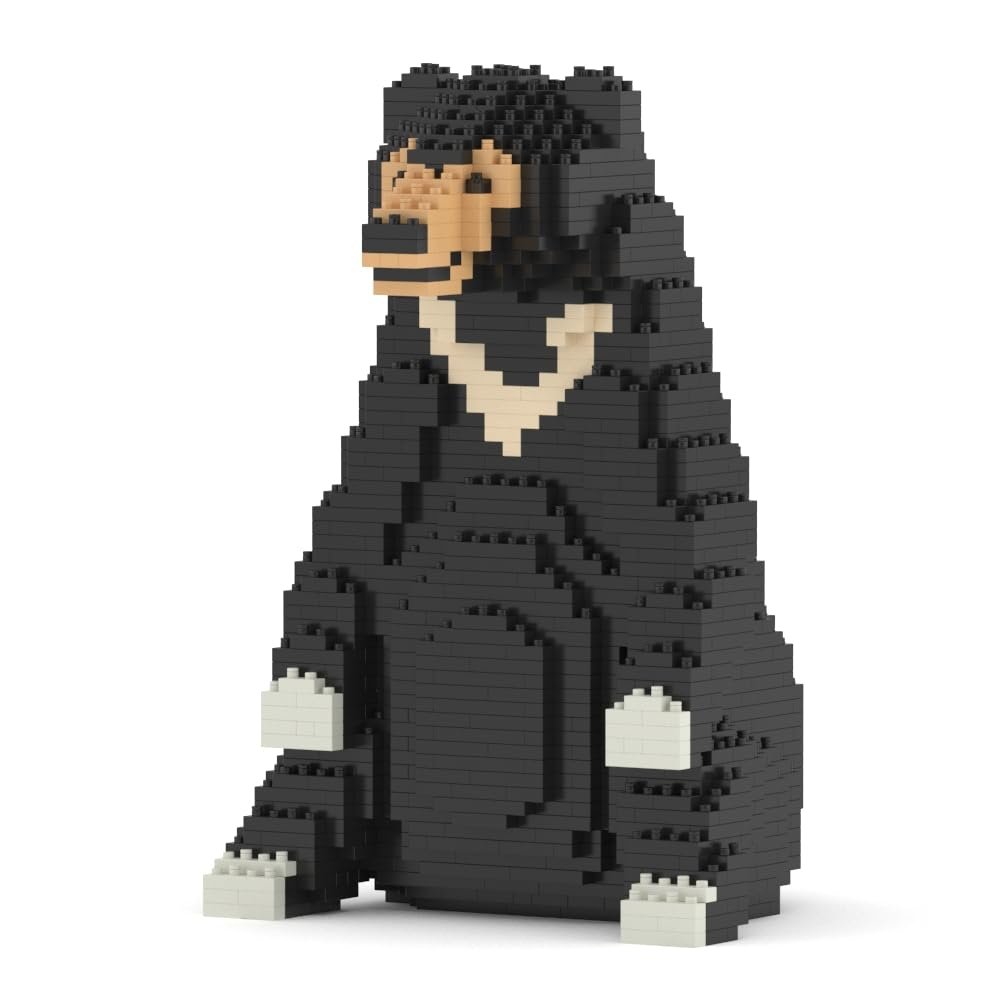 JEKCA Sun Bear 01S | Animal Plastic Building Blocks | Age 14+