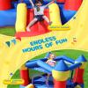 AirMyFun Toddler Bounce House with Blower for Kids 3-8, Inflatable Bouncy Jumping Castle with Slide, Indoor/Outdoor Jump Bouncer House, 82011A view 3