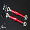 GTBRacing CNC Aluminum Front Rear Suspension and Steering Turnbuckle Tie Rod Set for 1/5 RC Car Losi 5ive-t 5T Upgrade Part (Red) view 3