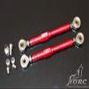 GTBRacing CNC Aluminum Front Rear Suspension and Steering Turnbuckle Tie Rod Set for 1/5 RC Car Losi 5ive-t 5T Upgrade Part (Red) view 4