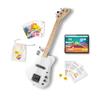 Loog Mini Electric kids Guitar for Beginners built-in Amp Ages 3+ Learning App and Lessons Included White view 1