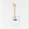 Loog Mini Electric kids Guitar for Beginners built-in Amp Ages 3+ Learning App and Lessons Included White view 3
