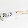 Loog Mini Electric kids Guitar for Beginners built-in Amp Ages 3+ Learning App and Lessons Included White view 4