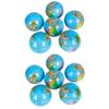 The Dreidel Company World Globe Squeeze Ball Bunch Stress Ball, Planet Soft Foam Stress & Anxiety Relief Toy, Planet Earth, 3" Inches - (Pack of 12) view 2