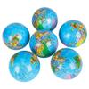 The Dreidel Company World Globe Squeeze Ball Bunch Stress Ball, Planet Soft Foam Stress & Anxiety Relief Toy, Planet Earth, 3" Inches - (Pack of 12) view 3