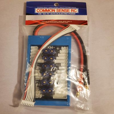 Commob Sense RC Paraboard - Parallel Charging Board for Lipos with EC3 Connectors
