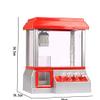 Xiangtat Large Claw Toy Grabber Mini Arcade Machine with Lights & Sounds - Electronic Claw Toy Grabber Machine, Animation, Authentic Arcade Sounds for Exciting Play  with Volume Control Switch view 3