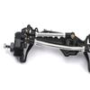 RZXYLRC Aluminum Alloy Portal Axle Complete Front Axle for Axial SCX10 III AXI03007 1/10 RC Crawler Upgrades (Black, Front) view 4